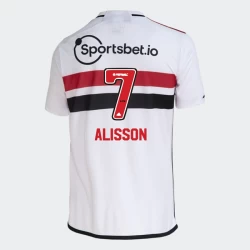 São Paulo FC Alisson #7 Fußballtrikots 2023-24 Heimtrikot Herren